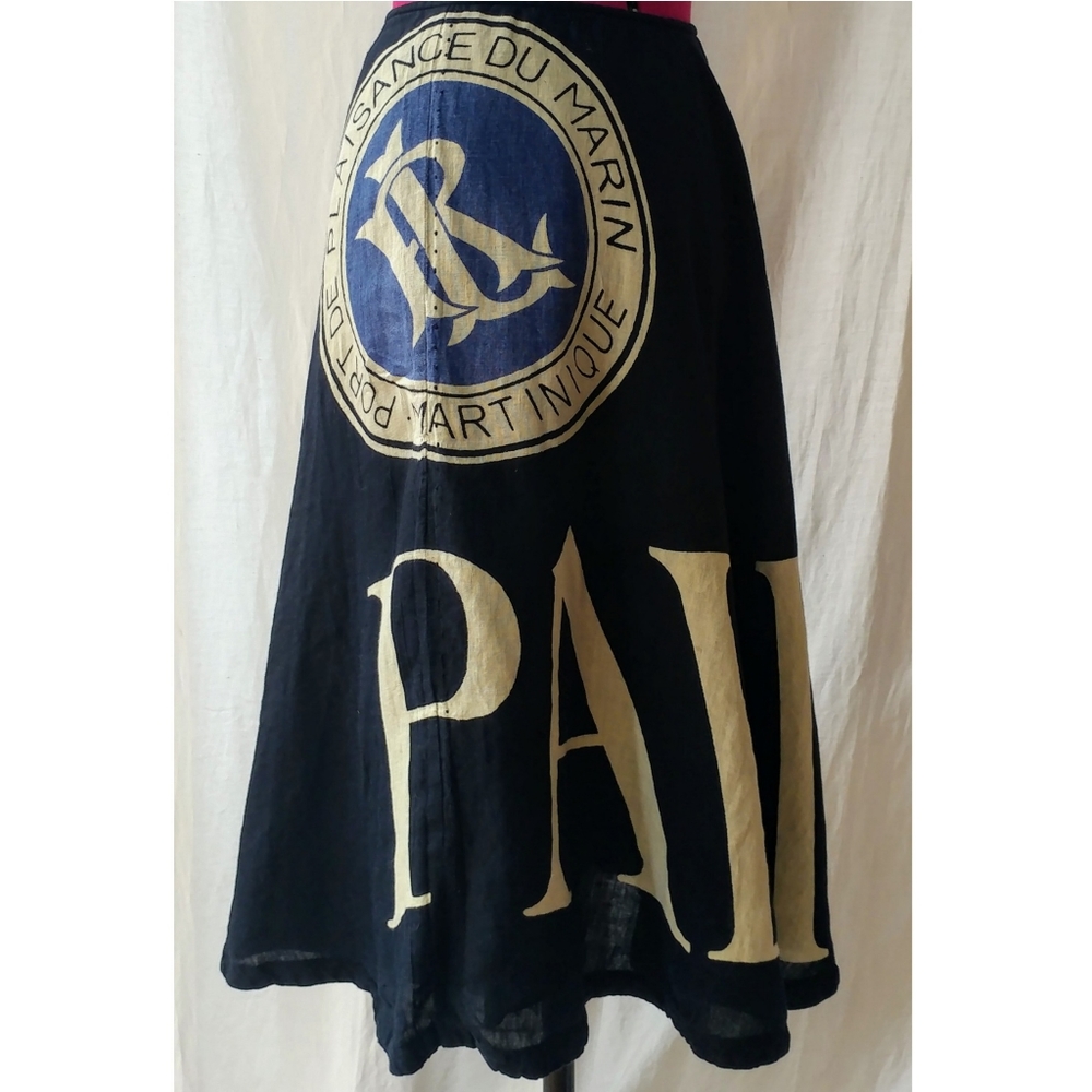 Ralph Lauren Linen semi circle Skirt 2